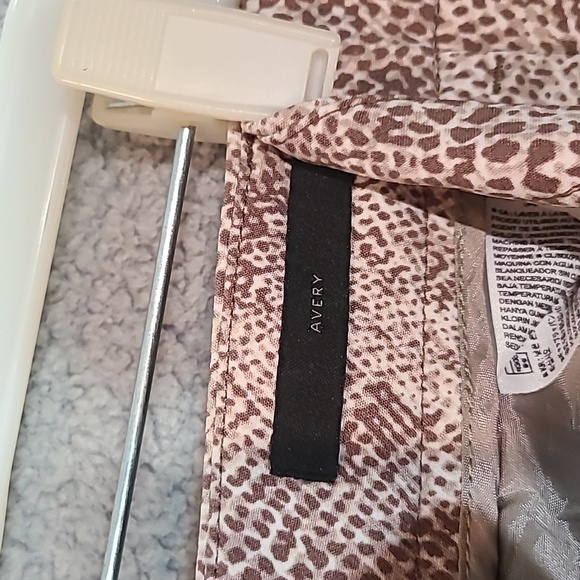 Banana Republic Cropped Avery Pants in Snake Print Size 2 SKU 0027 - Picture 7 of 8